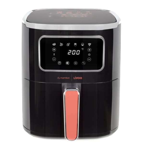 Friteuse sans huile LIVOO 5 Litres-1450W Noir (DOC294) Friteuse sans huile LIVOO 5 Litres-1450W Noir (DOC294)